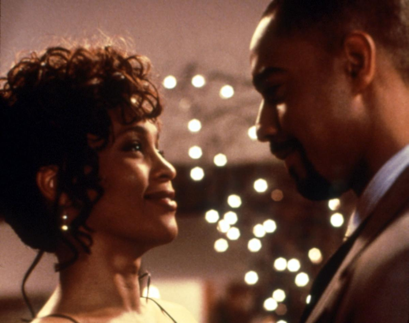 Whitney Houston and Jeffrey D. Sams in Waiting to ExhaleYouTube screenshot